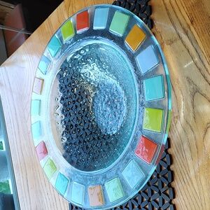 Villeroy & Boch glass serving bowl